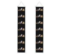 Striscione per portico di laurea YYHWHJDE The animals are dancing to celebrate stampa decorazione banner porta segno, per esterni e interni, cortile, feste, 30,5 x 180 cm