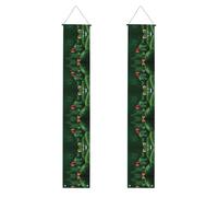 Striscione per portico WZYWHJ Patrick's Watermelon Festival stampe Decor Wall Hanging Banner Cartello per porta, per esterni e interni, cortile, feste, 30,5 x 180 cm
