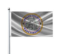 Striscione Roane County West Virginia Con 2 Occhielli Bandiera Di Benvenuto Appendere Decorazioni Da Giardino Per Decorazioni Balcone Patio 3X5 Ft