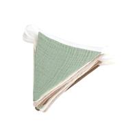 Striscione Stamina Triangolare - Tessuto Cotone Lavabile Lunghezza Due Metri Mezzo Rosa, Bandierina Colorata Decorazione Interni, Ghirlanda Appesa Arredo Cameretta | Addobbo Soggiorno Per Compleann