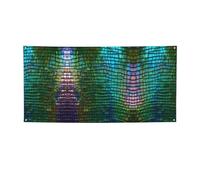 Striscione versatile con stampa con motivo magico, decorazioni per eventi, Ringraziamento, feste di compleanno e altro ancora