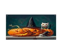 Striscione versatile per eventi, stampa di scheletri di animali, durevole, decorazione vivace per eventi aziendali, feste e grandi inaugurazioni