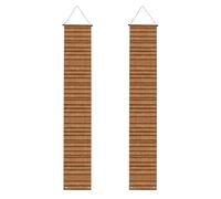 Striscioni decorative stampate con texture in legno originale - banner per eventi per feste, adatti per interni ed esterni