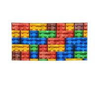 Striscioni e cartelli colorati in mattoni per esterni e interni, decorazione per feste, striscione personalizzato con occhielli per compleanno sfondo poster sfondo fotografico per eventi di nozze