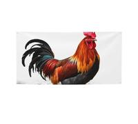 Striscioni e cartelli di pollo Gallo Banner per esterni e interni Decorazione per feste Banner personalizzato con occhielli Sfondo di compleanno Sfondo Poster Foto Sfondo per eventi di nozze Medio