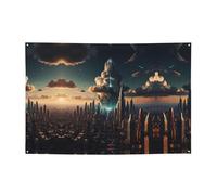 Striscioni per feste a tema città con tecnologia sospesa: crea splendidi punti salienti decorativi per compleanni, vacanze e spazi domestici