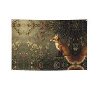 Striscioni per feste con stampa di caccia alla volpe e fondali da appendere, decora facilmente la scena della tua festa