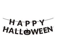 Striscioni per feste di Halloween con zucche e segni decorazioni da appendere per interni all'aperto per dolcetto o dolcetti forniture sfondo decorazioni di Halloween
