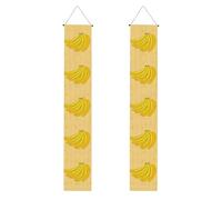 Striscioni per feste stampate a tema cartone animato a forma di banana, ideali per feste di laurea e decorazioni per patio