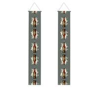 Striscioni per porte con stampa a bolle di birra per uso interno ed esterno, per porta d'ingresso, decorazioni per giardino e feste