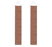 Striscioni per porte con stampa a muro di mattoni rossi, striscioni decorativi da appendere per interni ed esterni per feste e celebrazioni