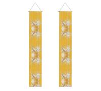 Striscioni per portico stampate con spruzzini di formaggio, striscioni decorativi appendibili, adatti per feste, decorazioni multi-scena per interni ed esterni