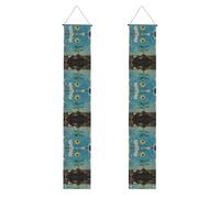 Striscioni per portico stampati lungo la strada, striscioni decorativi da appendere, adatti per interni ed esterni, decorazione per portico da giardino