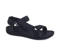 Strive Drift - Sandali ortotici da donna, impermeabili, regolabili, con supporto per arco plantare, per fascite plantare e podologi, Nero , 40 EU