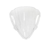 STRIVING BIRD Per Parabrezza Moto ZX6R 2024 Parabrezza A Doppia Bolla Parabrezza Moto Deflettore Parabrezza(Transparent)
