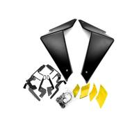 STRIVING BIRD Per Y&amaha MT-09 FZ-09 2021-2023 Moto Sport Downforce Spoiler Laterali Naked Deflettore Aerodinamico Spoiler e alettoni per Moto(Matt Black-Yellow)