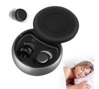 Strixorn Auricolari Bluetooth Sonno,Mini auricolari invisibili, Bluetooth 5.4, IPX6 impermeabili, appositamente progettati per le persone che dormono sul lato/soffrono di disturbi del sonno (nero)