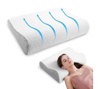 Strixorn Cuscino ergonomico Cervicale a memoria di forma, cuscino di sostegno cervicale ergonomico ultra-confortevole, cuscino cervicale, cuscino ortopedico cuscino cervicale per il sollievo