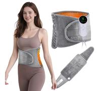 Strixorn Cuscino Riscaldante e Coperta Elettrica, Cintura Riscaldante per Schiena con Spegnimento Automatico, 9 Livelli (30-65°C), 4 Timer, Calore Rapido, Lavabile per Schiena, Ventre, Gambe