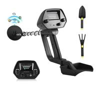Strixorn Metal Detector, set professionale, IP68, bobina impermeabile, identifica 9 tipi di metalli, alta precisione, profondità di rilevamento di 6,5 pollici, 2 modalità, forte anti-interferenza,