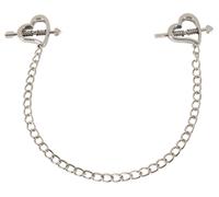 Strizza capezzoli regolabile Heart shaped nipple clamps