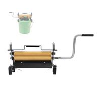 Strizzabiancheria for carichi pesanti, Strizzabiancheria portatile fuori rete con supporto in acciaio regolabile, Estrattore for indumenti a manovella, Rimuove il 95% dell'acqua, for uso quotidiano