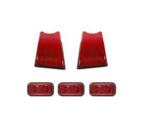 STRJUS Per Hummer H2 2003-2009 Per SUT 2005-2009 Nessuna Lampadina Auto Anteriore Posteriore Cabina Top Tetto Indicatore Luminoso Avvertimento Corsa Indicatore Direzione(5pc rew No Bulb)