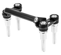 STRJUS Porta Telefono Moto Per BMW Per R1200R Per R1200RS Per R1250R Per R1250RS LC Supporto Caricabatterie Telefono Moto Piastra Di Navigazione Smartphone(1-12MM)