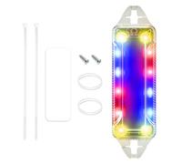 Strobe Light - Solar Wireless LED Safety Lamp for Anti-Collision, Night Visibility with Flashing Mode, Warning Light for Cars, Motorcycles, Bikes, Cargo Vehicles, Outdoor Driving