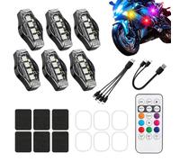 Strobe Lights for Car | Rechargeable LED Wireless Anti Collision Waterproof