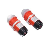 Strobo Lights Marine - Signal Rescue Light | Luce giubbotto PFD a LED | 2 a led marine impermeabile Saver | Luci di segnale, lampadina del localizzatore di bulbi strobi di sicurezza luminosa