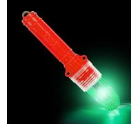 Stroboscopic Fire - potente tag di sicurezza a LED, lampada ad emergenza | Attrezzatura per la sopravvivenza del mare, alternativa a un razzo illuminante impermeabile, dispositivo di avvertiment