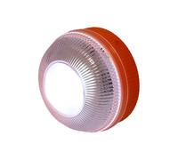 stroboscopiche a LED - Pericolo di emergenza ad alta visibilità, segnale di sicurezza resistente alle intemperie a 2 colori, montaggio su base magnetica portatile | Alimentazione a batteria wire