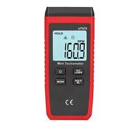 Stroboscopio, UT373 Mini tachimetro digitale contatto non contatto intervallo di misurazione 10-9999 9rpm Contachilometri tachometro km/h retroilluminazione