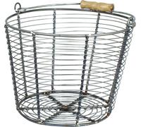 Strömshaga Cestino in Metallo con Manico - Rotondo - L