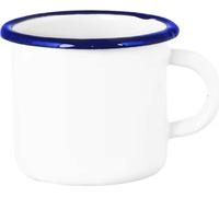 Strömshaga Tazza Smaltata - Emil's - Bianco/blu