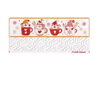 Strofinacci Asciuga Piatti Natalizi Set 3 Pezzi Babbo Natale Misura 50x70