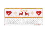 Strofinacci Asciuga Piatti Natalizi Set 3 Pezzi Babbo Natale Misura 50x70