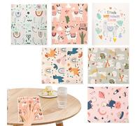 Strofinacci assorbenti per cucina | Set di 6 spugne assorbenti per utensili in vetreria, pentole, lavaggio casa, appartamento, ristorante, fornello