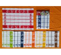 STROFINACCI CANOVACCI (6/12 PEZZI) JACQUARD DA CUCINA PREZIOSA 100%COTONE