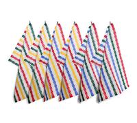 Strofinacci canovacci asciugapiatti cucina 100% cotone 6 pezzi Giza 50x70 cm