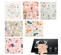 Strofinacci da cucina, essiccatore per stoviglie per cucina, set di 6 spugne assorbenti per utensili in vetreria, pentole, lavaggio casa, appartamento, ristorante, cucina