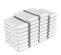 Strofinacci da cucina Zeppoli Classic - Confezione da 15 pezzi, 100% cotone naturale, set di strofinacci da cucina riutilizzabili, strofinacci as