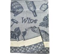 STROFINACCI nr 3 MISURA MAXI CON TELA AIDA 100% COTONE JACQUARD "VINO"