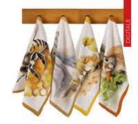 STROFINACCIO COTONE STAMPA DIGITALE SET 2 PZ E SET 3 PZ ASS