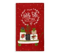 Strofinaccio da cucina natalizio Nuvole di Stoffa canovaccio decoro Natale 5725