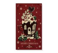 Strofinaccio da cucina natalizio Nuvole di Stoffa canovaccio decoro Natale 6335