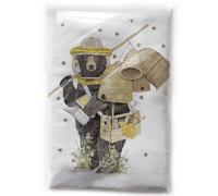 Strofinaccio in cotone e farina ""Orso Apicoltore Mary Lake-Thompson""