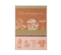 Strofinaccio Jacquard di Cotone, Verdure, Cuccia (Funghi)