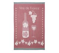 Strofinaccio stampato in cotone jacquard Cote Vigne, 50 x 75 cm, Coucke